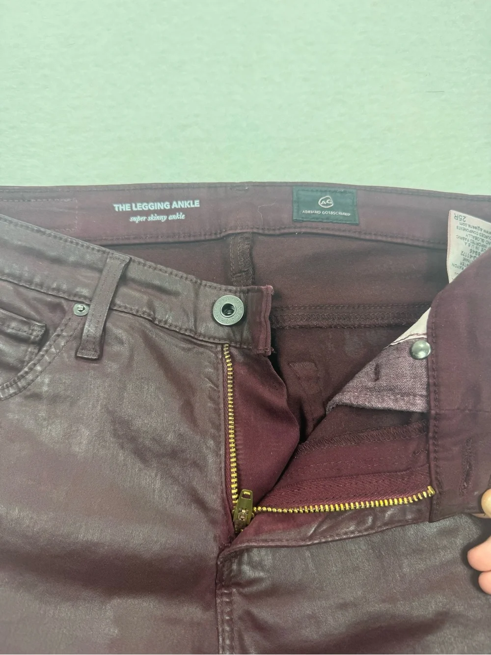 AG Adriano Goldschmied Coated 